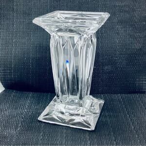 Vintage Art Deco Crystal Flower Vase